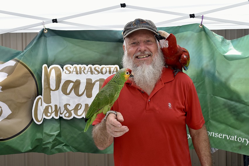 Greg Para is the founder of the Sarasota Parrot Conservatory.