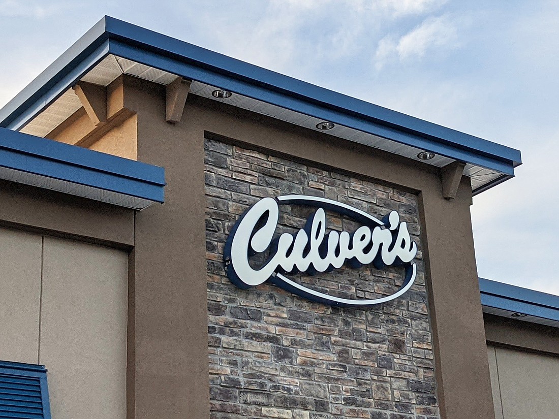 Wisconsin-based Culver’s has multiple restaurants in Northeast Florida.