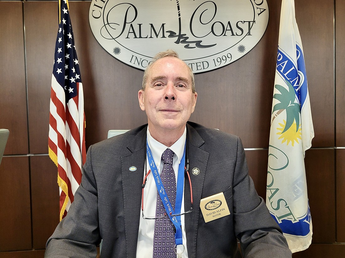 Palm Coast Mayor David Alfin. Photo by Sierra Williams