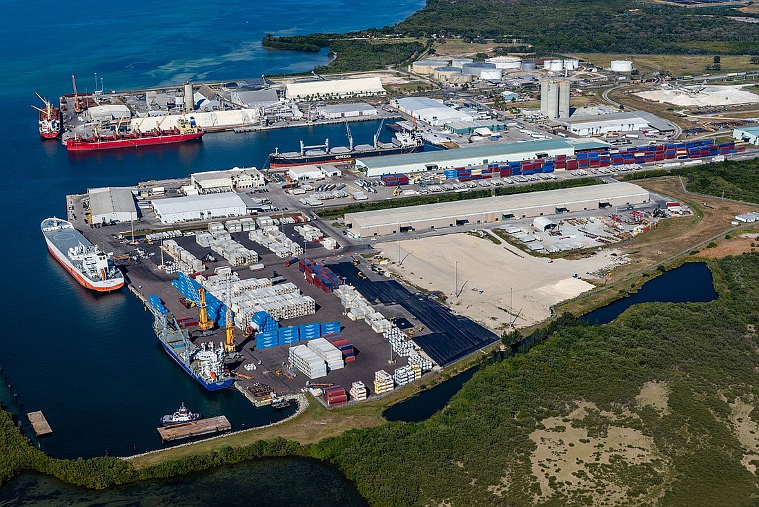 The U.S. Coast Guard is investigating an oil spill at SeaPort Manatee.