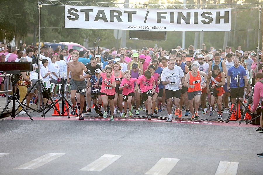 The 2022 Pink on Parade 5K. File photo by Brent Woronoff