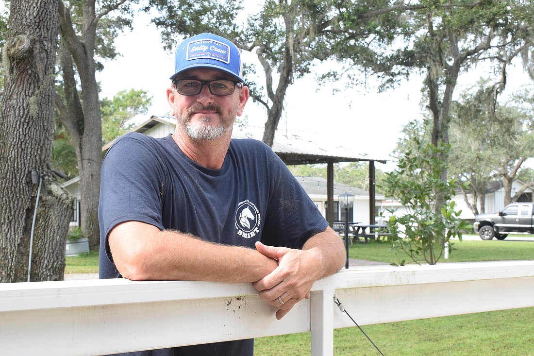 Mark Hiser, the new executive director at Sarasota Manatee Association for Riding Therapy, has been around horses his whole life. He looks forward to taking on his new role.