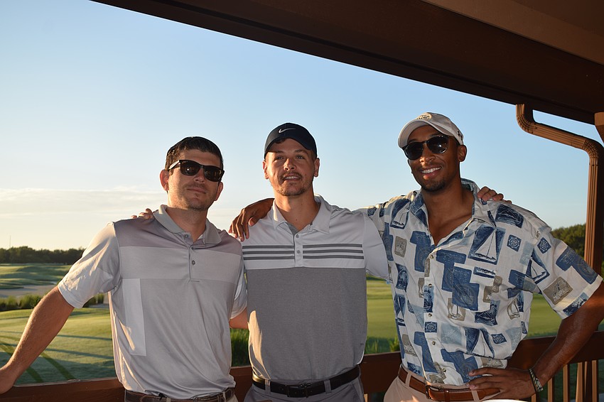 Parrish's Tyler Schule, Lakewood Ranch's Austen Lee and Sarasota's Brad Lemmons often spend their Sundays on the golf course, but on Sept. 9, the three friends decided to hit the links on a Saturday for 3Form Fitness' charity golf tournament.