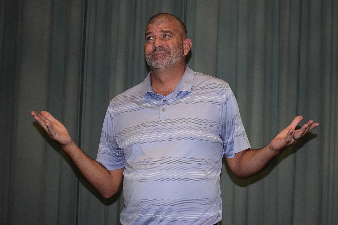 Dave Springer will not only be taking on the new role of theater director at Lakewood Ranch High School but also a role in the Manatee Performing Arts Center's "Song for a New World."