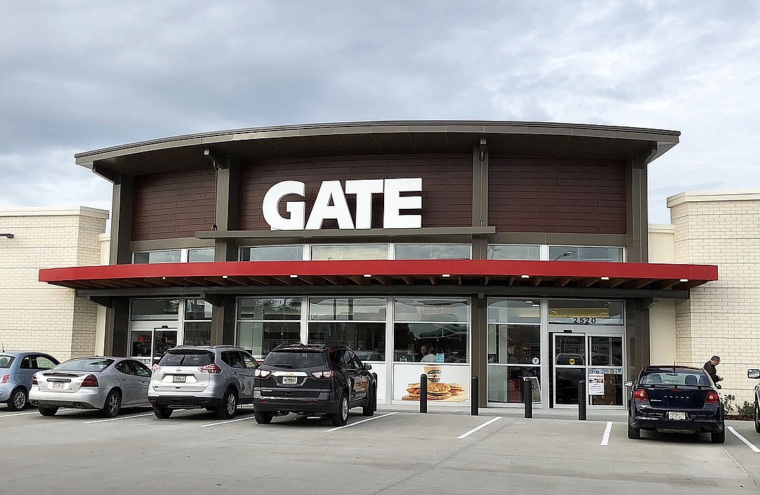 A Gate gas station and convenience store.