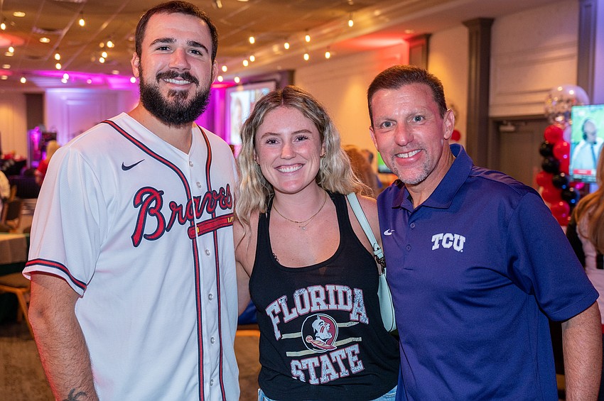 Joe Kinker, Abigale Richardson and Patrick Delmonico