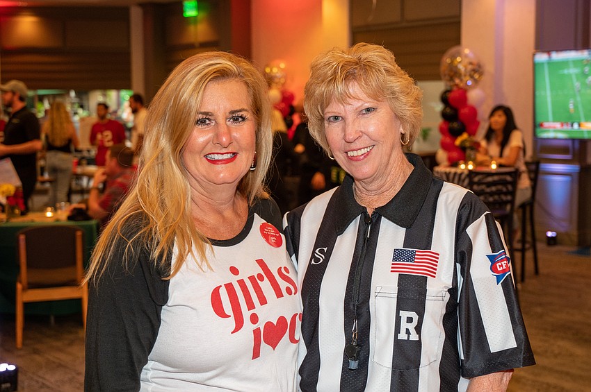 Kelly Abercrombie and Kathy Collums