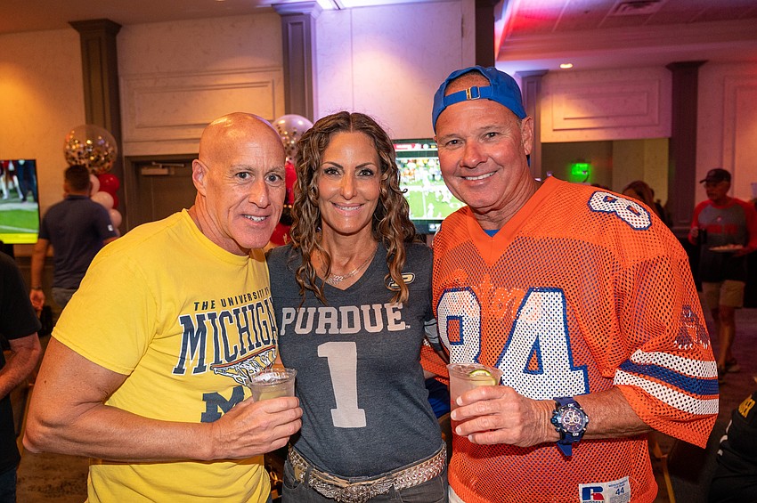 Chuck Hosie, Angie Frederick and Scott Lang