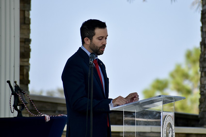 Richard Sellwoodm chief operating officer of USF Federal Credit Union, offers his remarks.