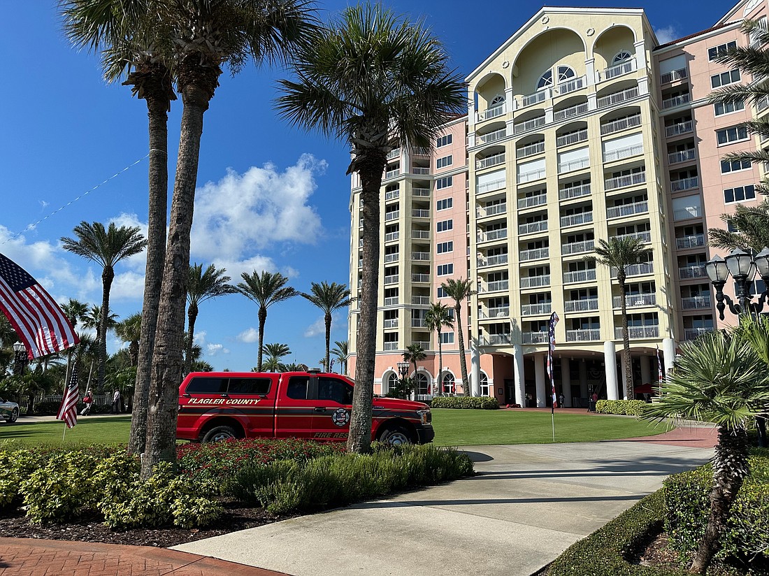 The Hammock Beach Golf Resort and Spa was the site of the third annual Memorial 9/11 Tribute Stair Climb. Photo courtesy of Lacy Martin