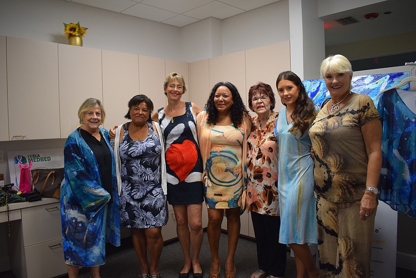 Gail Loefgren, Hugeutte Duteau, Helene Bergbauer, Medge Jaspan, Patricia Heydflauff, Ashley Briody and Erica Briody