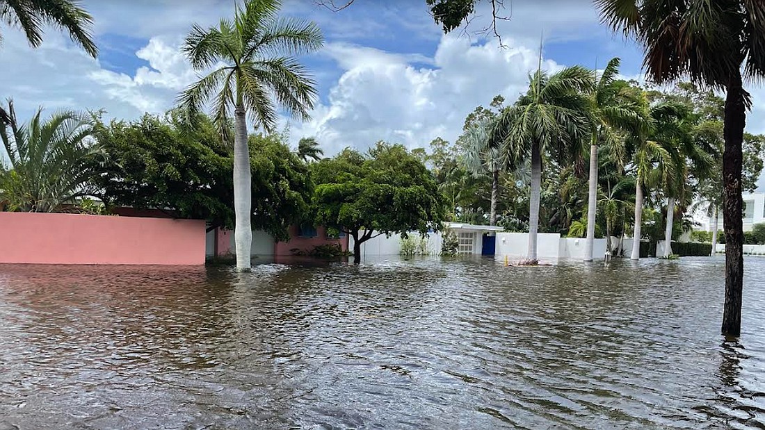 Many St. Armands residents returned home after Hurricane Idalia to find two feet or more of water on their streets and inside their homes.