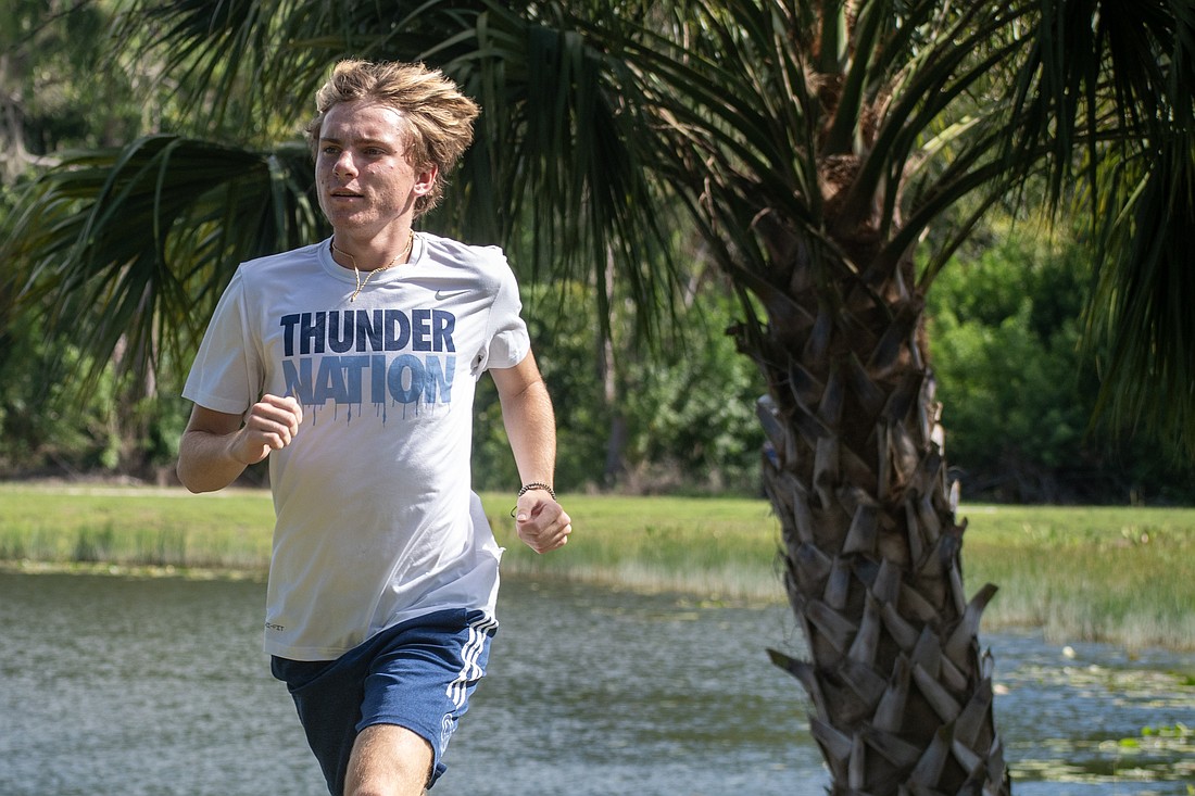 ODA senior Declan Fiorucci said he has taken inspiration from Navy SEAL training when thinking of unorthodox ways to improve his cross country results.