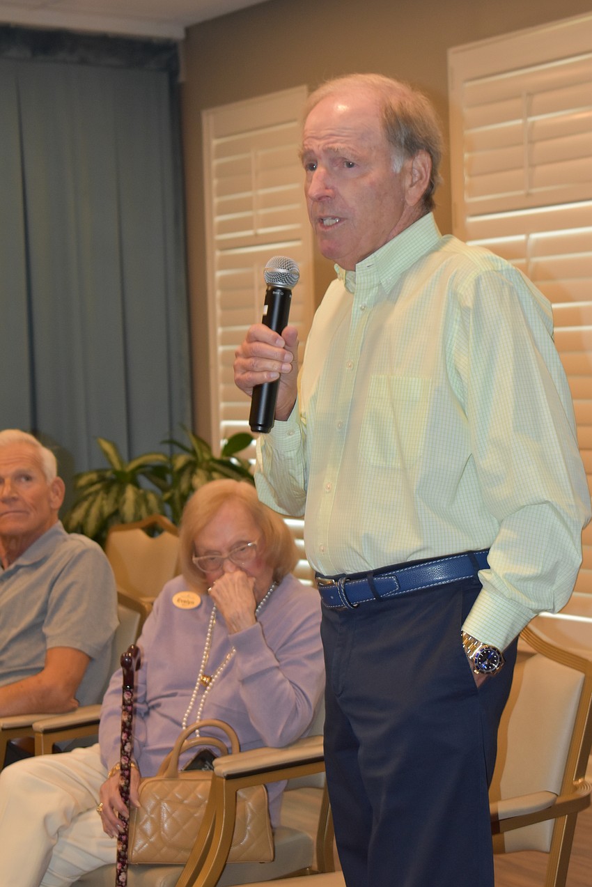 Eric Zorn tells his mom, Evelyn Zorn, 