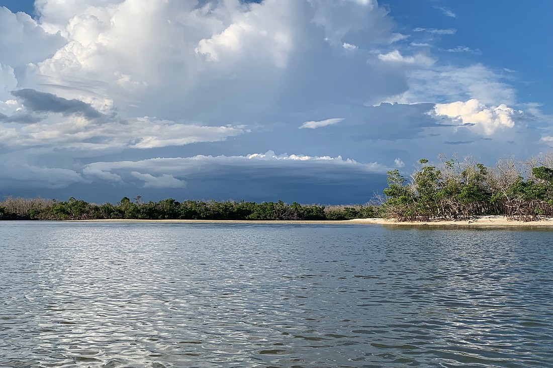 Mangroves and storm clouds in the Ten Thousand Islands National Wildlife Refuge in southwest Florida. File photo by Jonathan Simmons