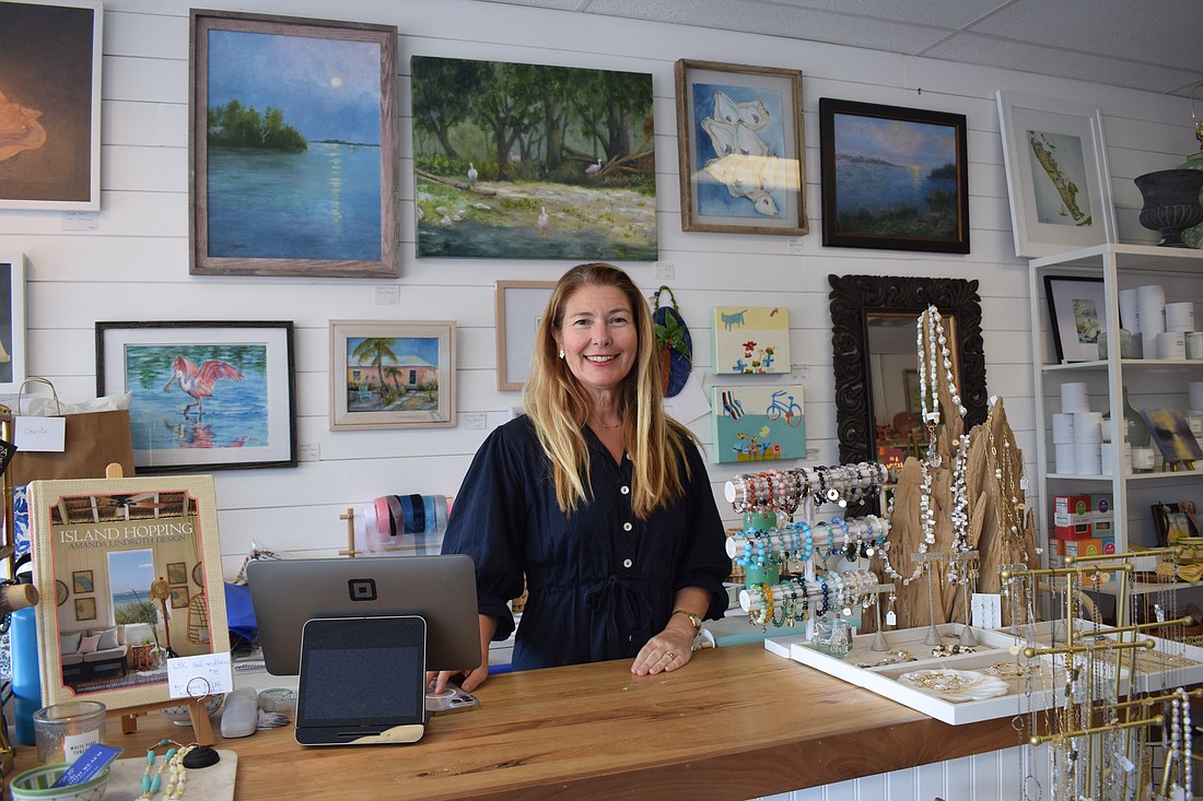 Heather Rippy curates the items in her shop from over 35 local artists.