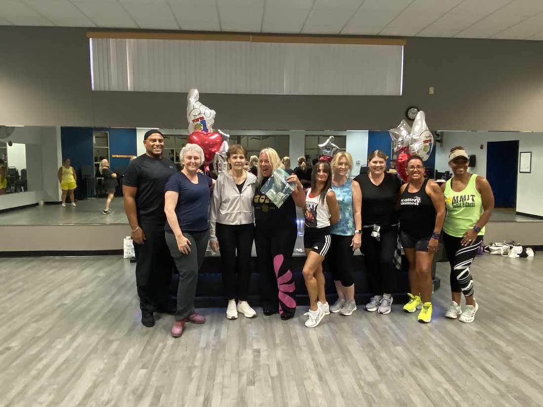 Gold's Gym Ormond Beach held a fundraiser for Habitat for Humanity raising over $300. Courtesy photo