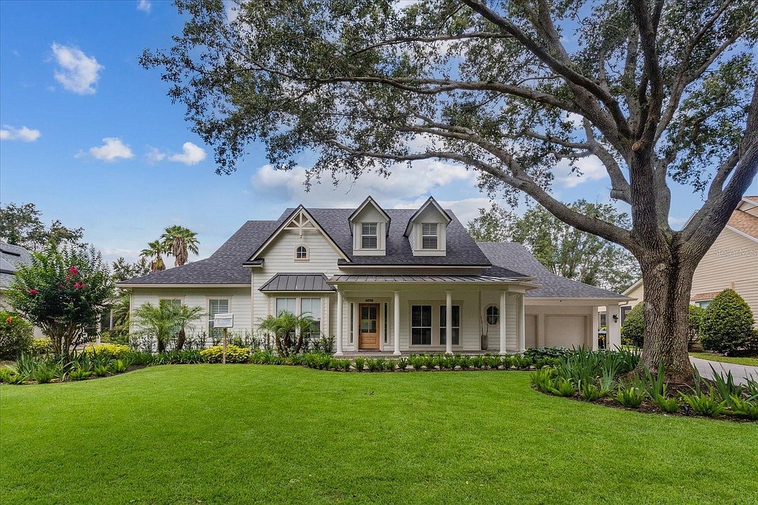 The home at 6016 Blakeford Drive, Windermere, sold Sept. 15, for $1,850,000. This home overlooks the 11th fairway of The Golden Bear Golf Club. The selling agents were Mike and Teresa Stewart, Southern Realty Group LLC.