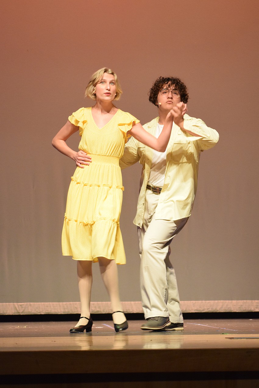 Emma Durrence and Gabriel Cortes kick off the Night of Magic cabaret show with 