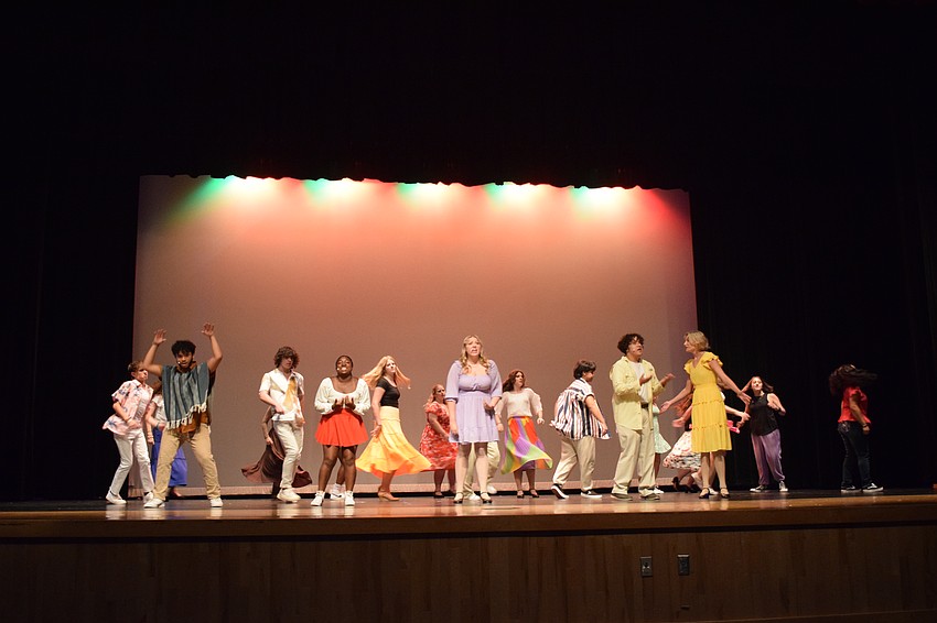 The Night of Magic cabaret show is underway with a performance of 