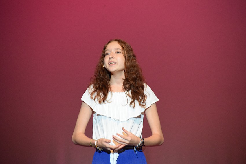 Charlotte Coats brings the character of Mirabel Madrigal to life during her performance of 