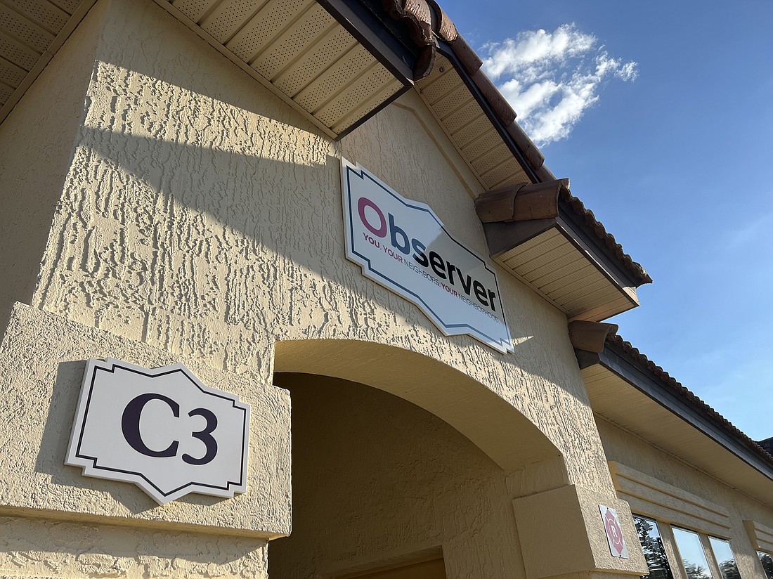 The Observer is now located at 50 Leanni Way C3, Palm Coast. Stop by! Photo by Brian McMillan