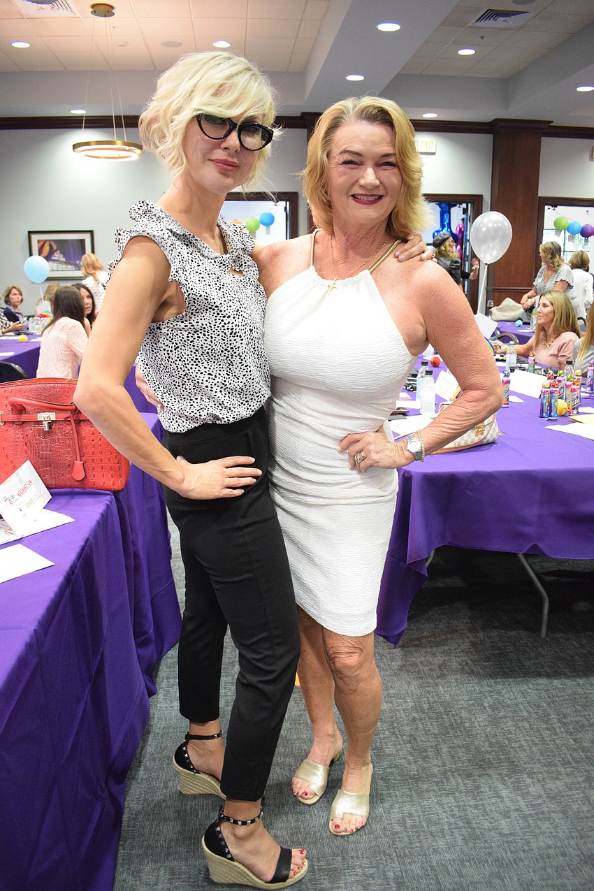 Lakewood Ranch's Karen Medford and Jackie Tamminga look forward to supporting Sisterhood for Good and its mission to raise money for area nonprofits.