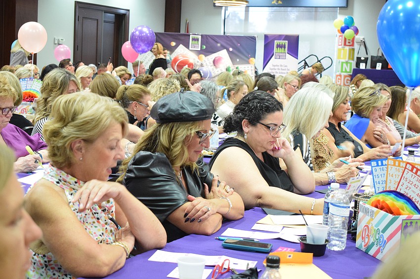 Women pay attention to every number called in hopes it's the last one they need to become a winner.