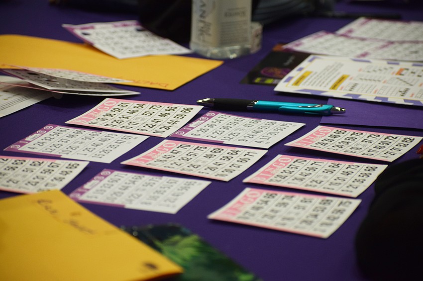 Bingo cards are laid out to make it easier for a player to see if she has the numbers that are called.