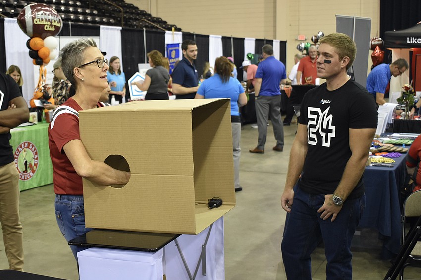 Lakewood Ranch's Jan Busieie plays 