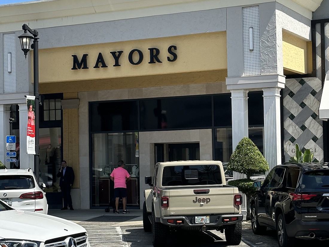 Mayors jewelers moved to temporary storefront as its store is being renovated.