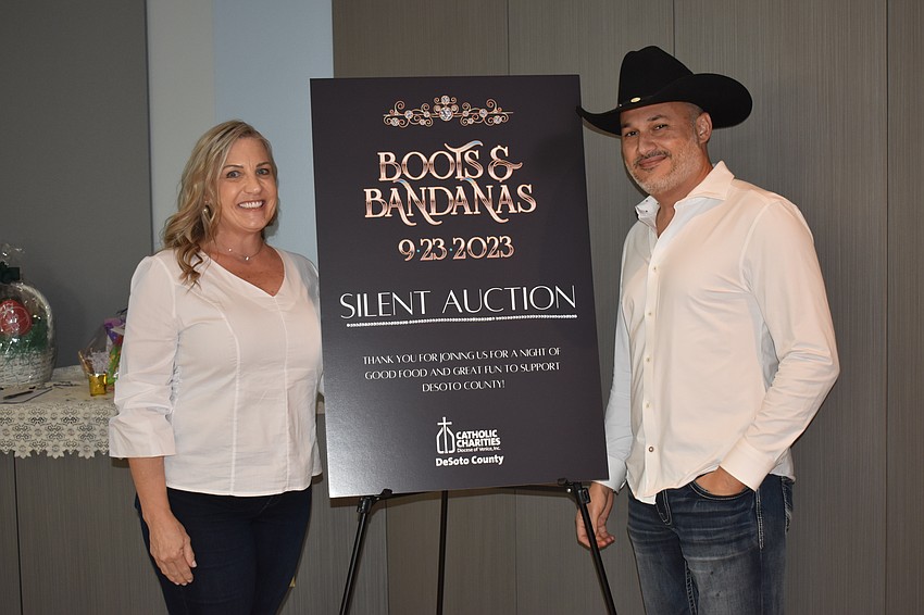 Heather Smith is the community program administrator in DeSoto County. Eddie Gloria was named CEO of Catholic Charities Diocese of Venice in May 2022.