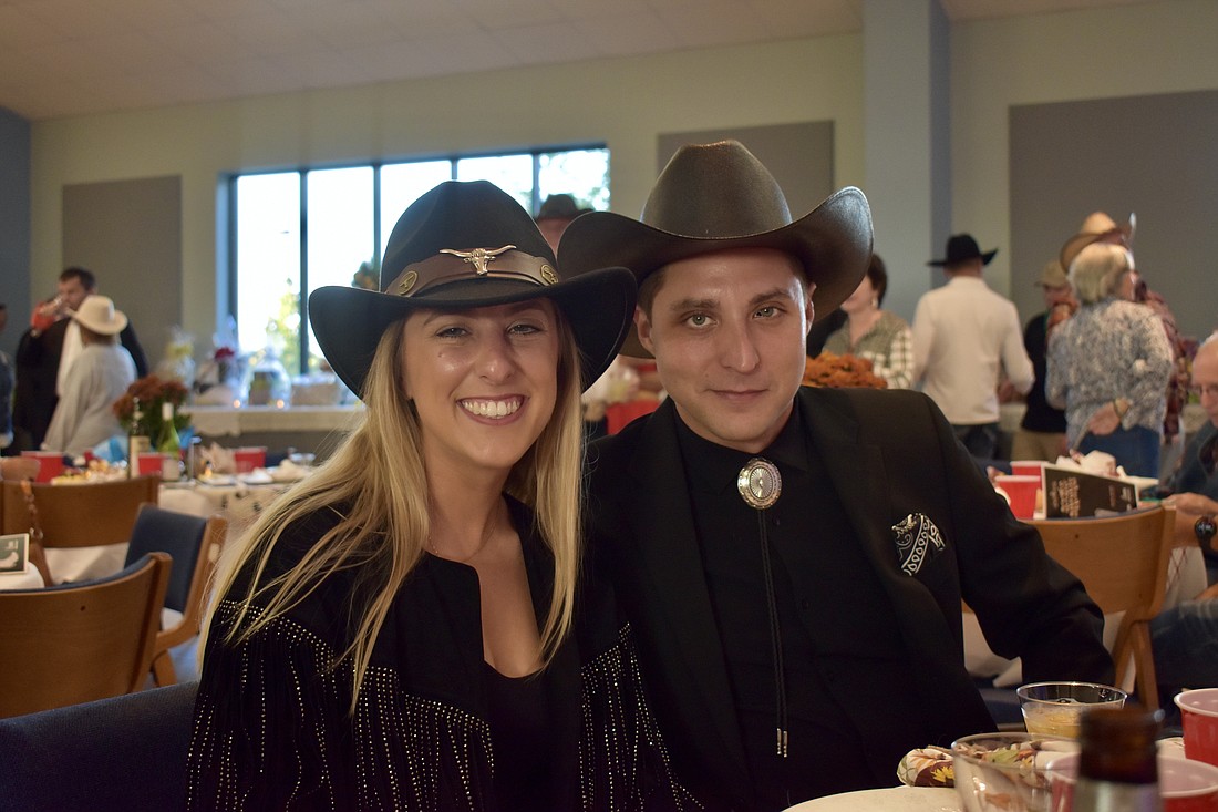 Antigua residents Nicole and Robert Hildreth are new to the area and are considering joining the congregation at Our Lady of the Angels Catholic Church.