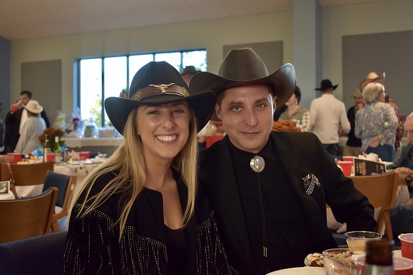 Antigua residents Nicole and Robert Hildreth are new to the area and are considering joining the congregation at Our Lady of the Angels Catholic Church.