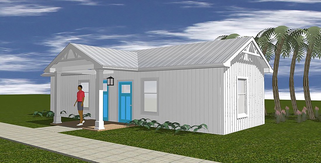 Harbor58 plans to build villas to temporarily house individuals aging out of foster care to help transition them to successfully living on their own.