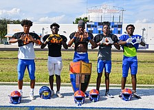 The science behind safety: West Orange High orders new Riddell's Axiom  helmets