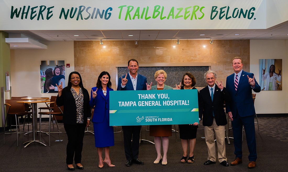 USF receives $4.4 million from Tampa General Hospital to enhance training for nursing.