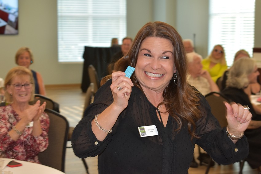 Jess Kruse is selected to be one of six assistants to help chef Angela Massaro-Fain at the Cooking for Charity event at Meals on Wheels-Plus Sept. 28.