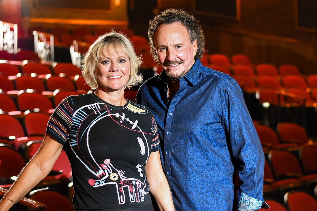 Rebecca and Richard Hopkins have been the driving forces of growth and creativity during their long tenure at Florida Studio Theatre, which is celebrating its 50th anniversary.