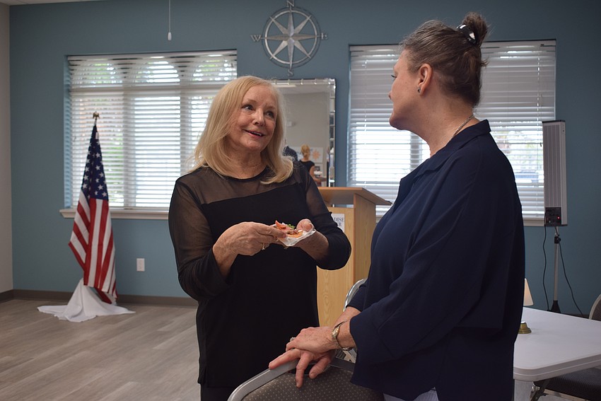 Phyllis Black and Felicty Linde