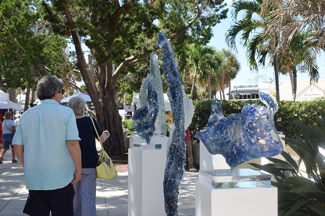 The St. Armands Circle Art Festival with Craft Marketplace was held Sept. 30 and Oct 1.