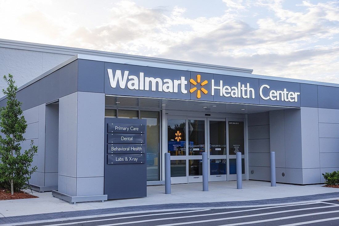 Walmart Health centers offer primary care and other services.