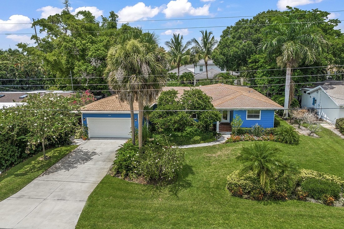 A home at 1611 Pine Bay Drive tops all transactions for the Sarasota area in this week's real estate. Built in 1969, it has three bedrooms, two baths, a pool and 2,764 square feet of living area. It sold for $935,000 in 2021.