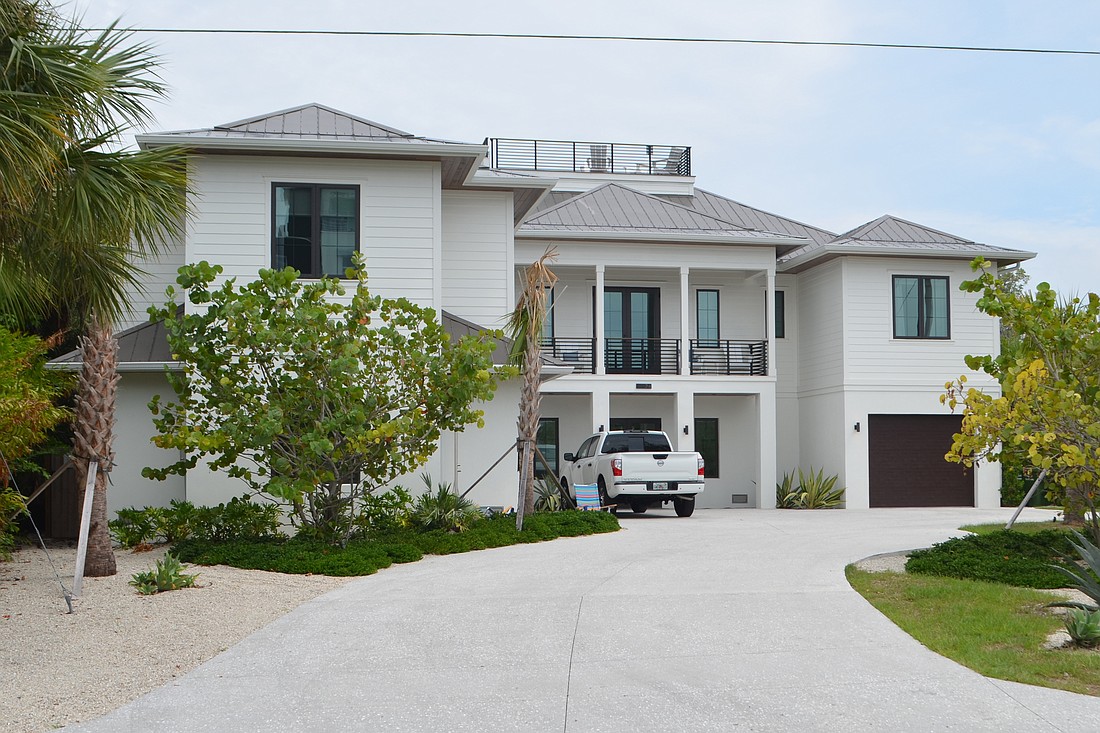 Vacation rental at 24 N. Polk Drive on Lido Key.