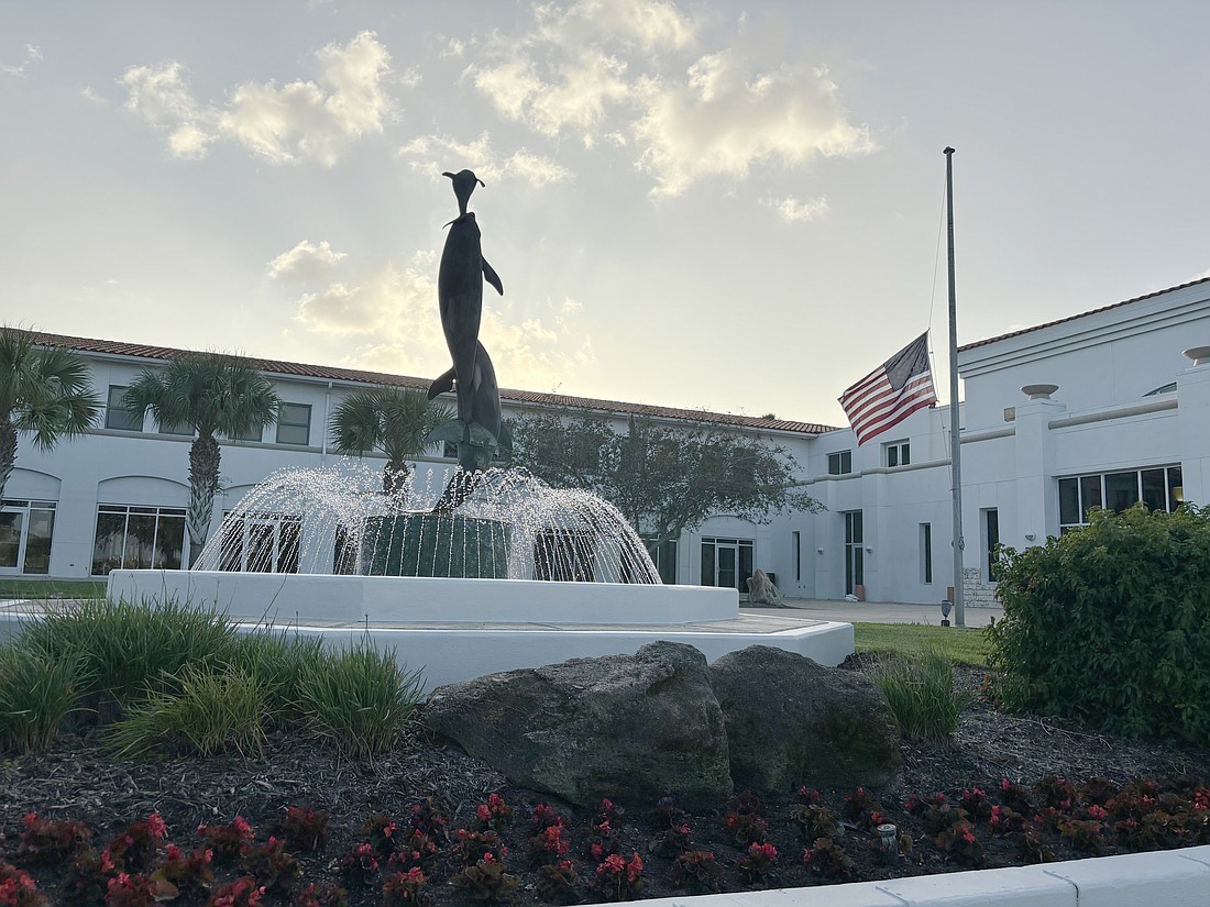 David Hood Plaza at the Ormond Beach City Hall. Photo by Jarleene Almenas