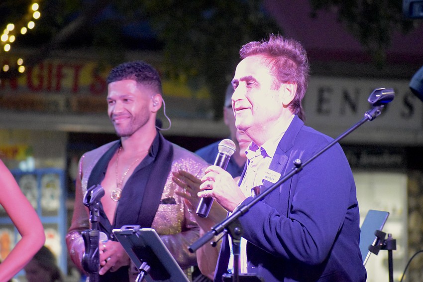 Next-Mark president and event producer Joseph Grano welcomes attendees.