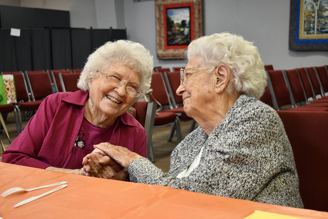 Helen Lehman and Lois Kersey are both in their 90s.