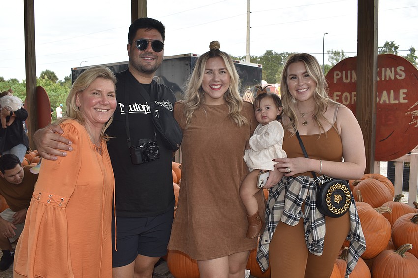 Tammy Karp, Shak and Taylor Teymuri, 13-month-old Taylor Teymuri and Sarah Renkliyuz