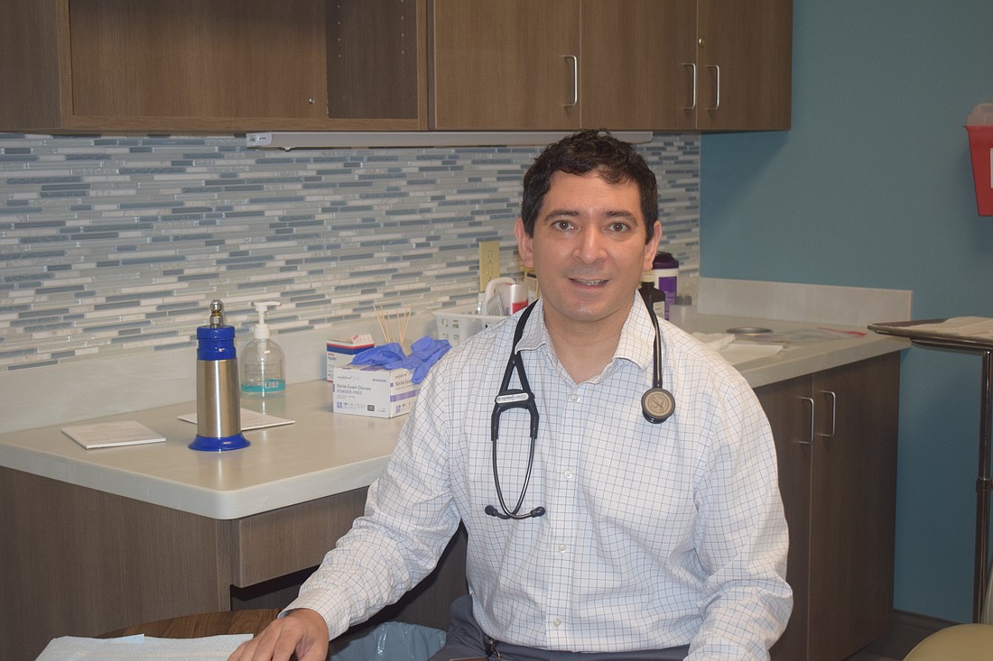 Dr. Daren Spinelle offers accessible health care for the residents of Longboat Key at the Paradise Center Medical Suite.