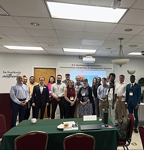 Senior Instructor Emeritus Blaine Strickland taught the two-day course at the historically-Black university. Photo courtesy of Blaine Strickland